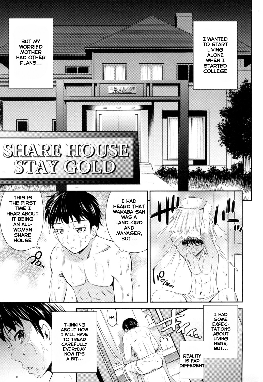 Hentai Manga Comic-Share House in Youkoso-Read-12